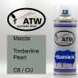 Preview: Mazda, Timberline Pearl, C8 / CU: 400ml Sprühdose, von ATW Autoteile West.
